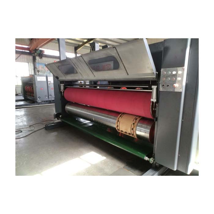 semi-automatic printing slotting die cutting machine - Welldoing trading limited