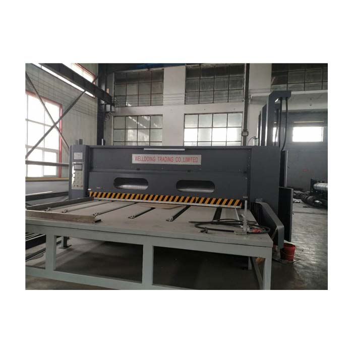 semi-automatic printing slotting die cutting machine - Welldoing trading limited