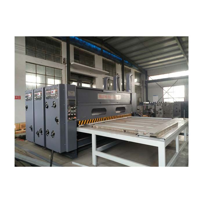 semi-automatic printing slotting die cutting machine - Welldoing trading limited