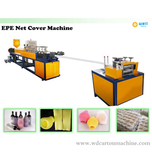 WELL-Series EPE Foam Fruit Net Making Machine