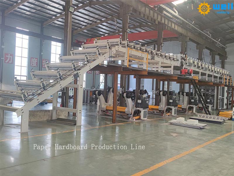 Improve the production of grey hardboard production line