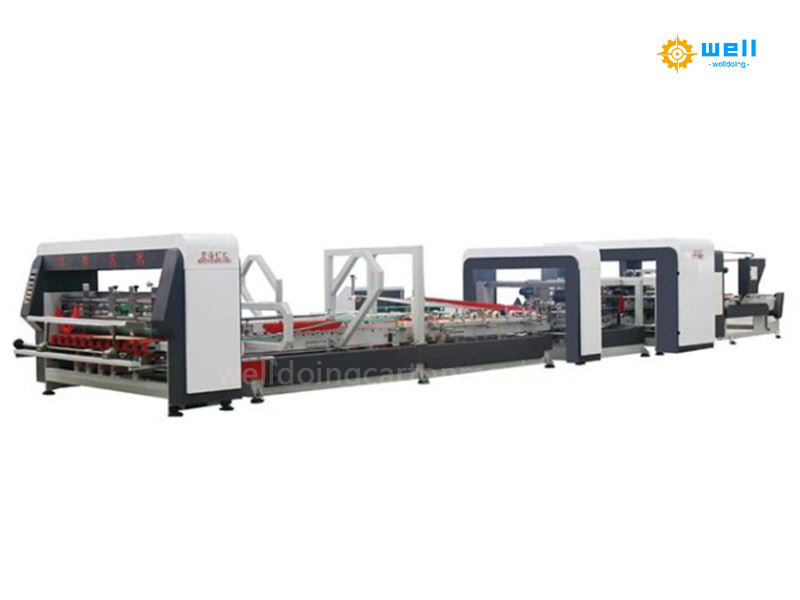 WD-3-in-1 Folding Gluing Stitching Machine for Corrugated Boxes