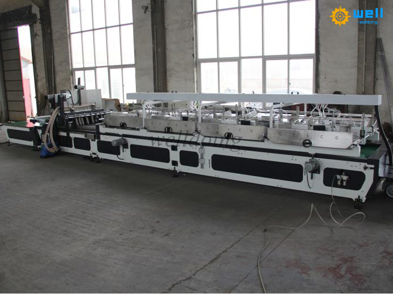 Safety preparation for paper board partition assembler machine
