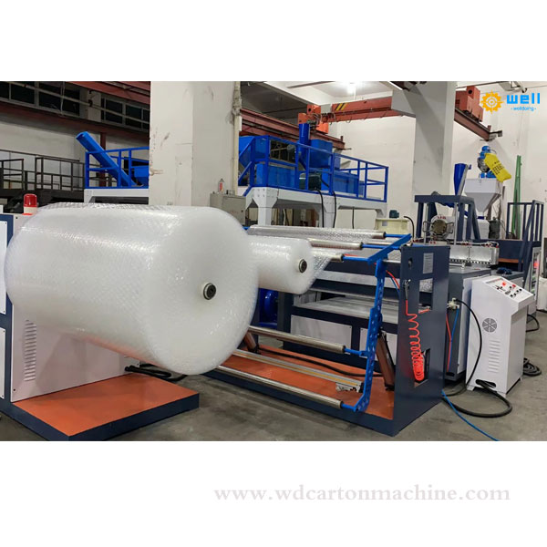 Automatic composite air bubble film machine