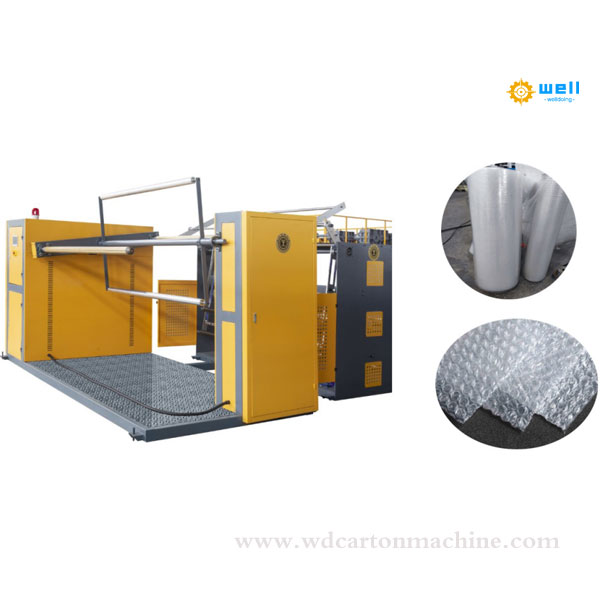 Air bubble film extrusion machine