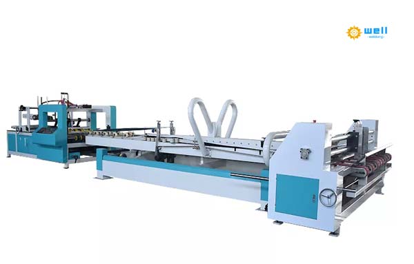 High speed carton folding gluing machine （WELLDOING-6）