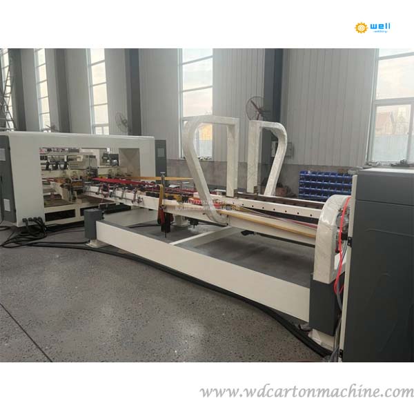 corrgated cardboard automatic gluing machine