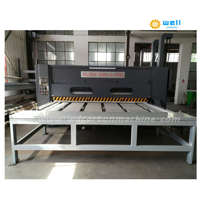 WD-Cost-Effective Semi Auto Printer Slotter Die Cutter | Corrugated Box Printing & Die Cutting