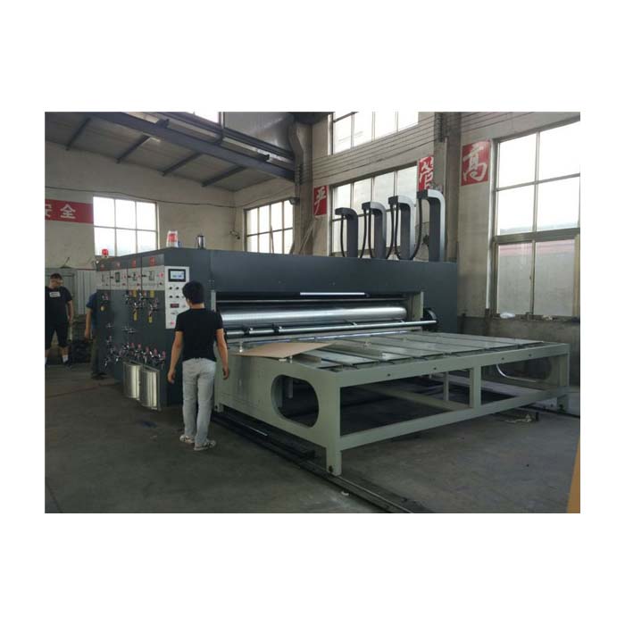 semi-automatic printing slotting die cutting machine - Welldoing trading limited
