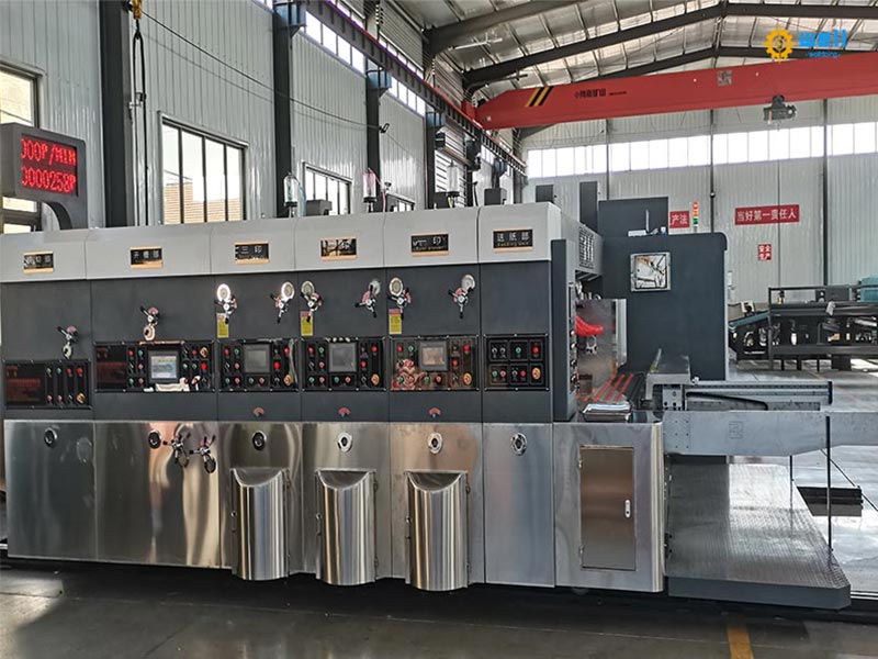 Energy saving of flexo ink printing slotting die cutting machine