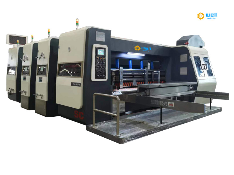 Working principle of automatic ink printing slotting die cutting machine