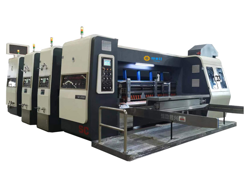 Streamlined Automatic Box Printing Slotting Die Cutting Machine