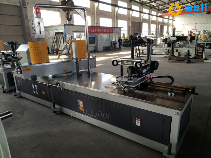 The installation of the paper tube machine production line