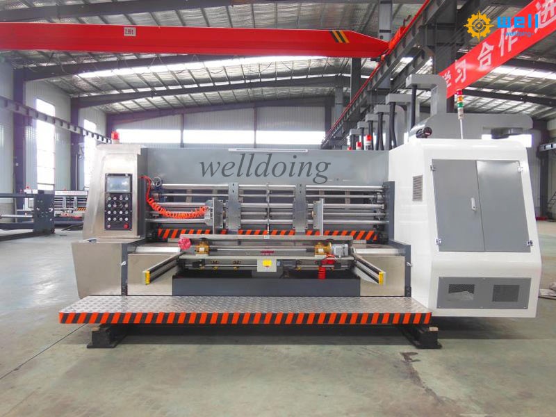 high-speed flexo ink printing slotting die cutting machine