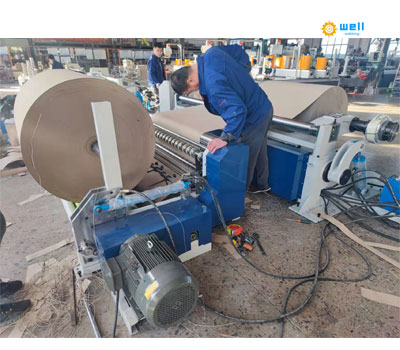 kraft paper slitting rewinding machine