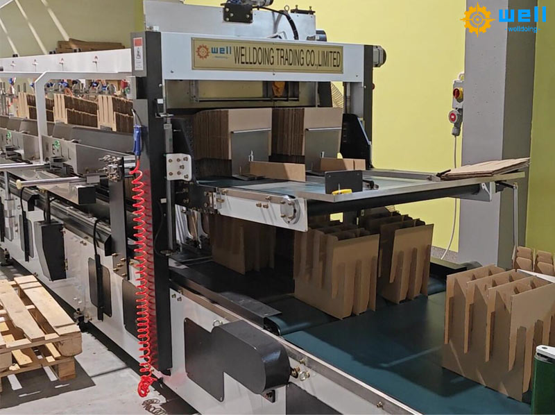 Safety regulations for partition assembler machine