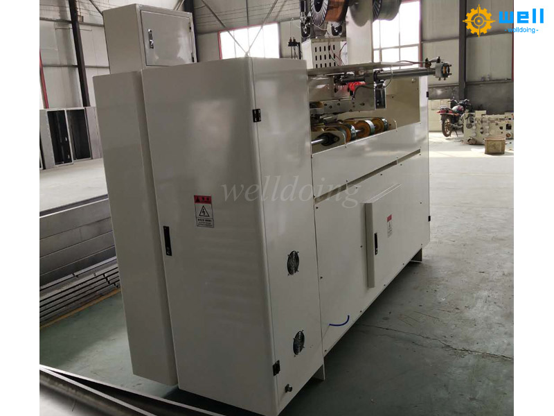 semi automatic double pieces carton stitching machine