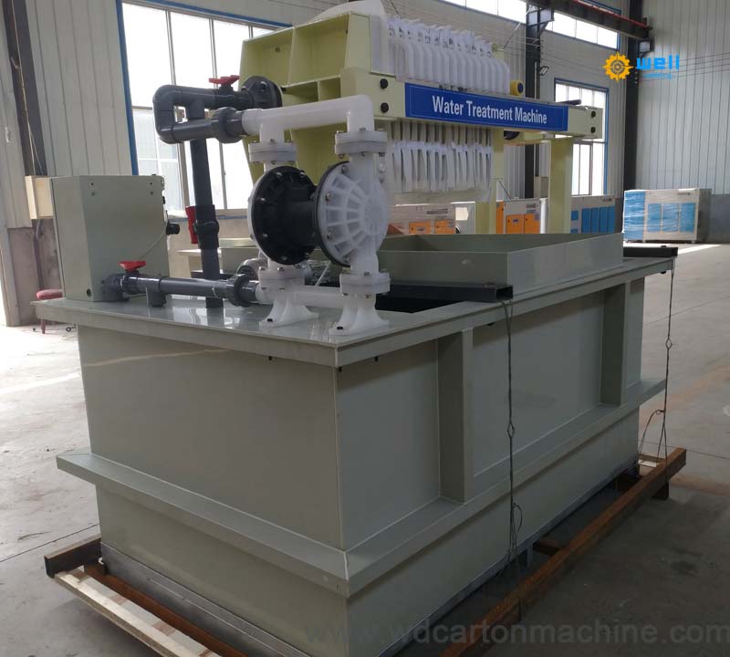 Flexographic ink waste water treatment machine